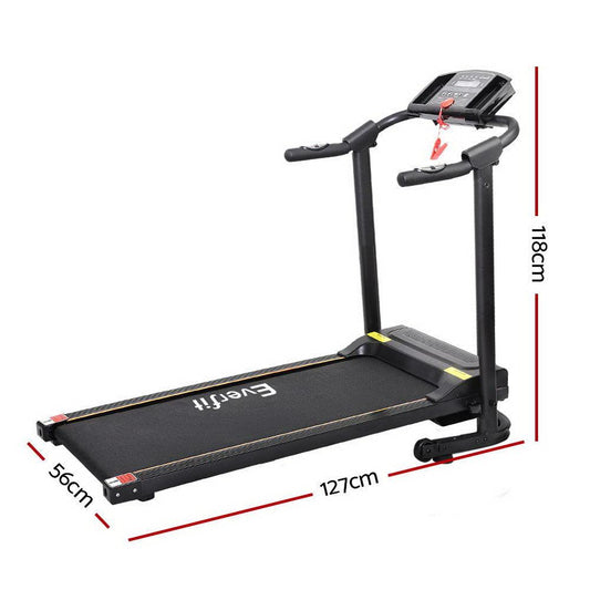 Everfit Treadmill Electric Home Gym Fitness Exercise Machine Foldable