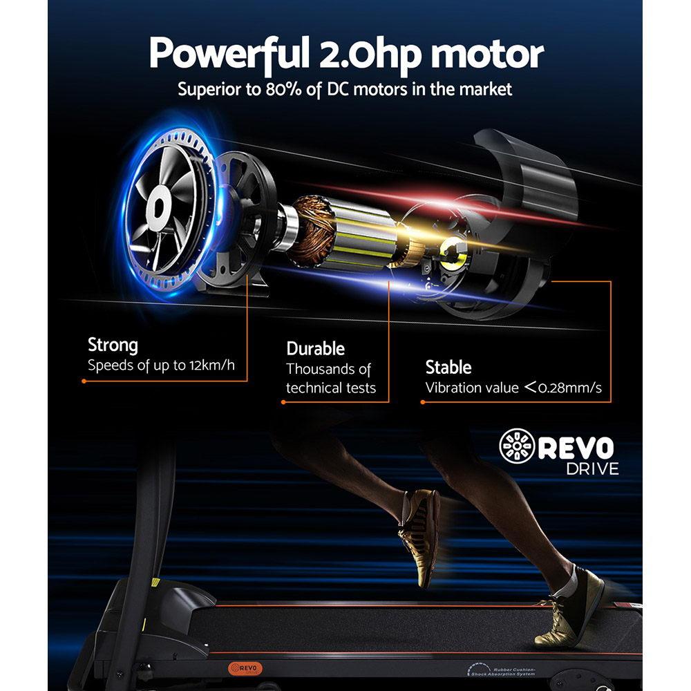 Everfit Treadmill Electric Home Gym Fitness Exercise Machine Incline