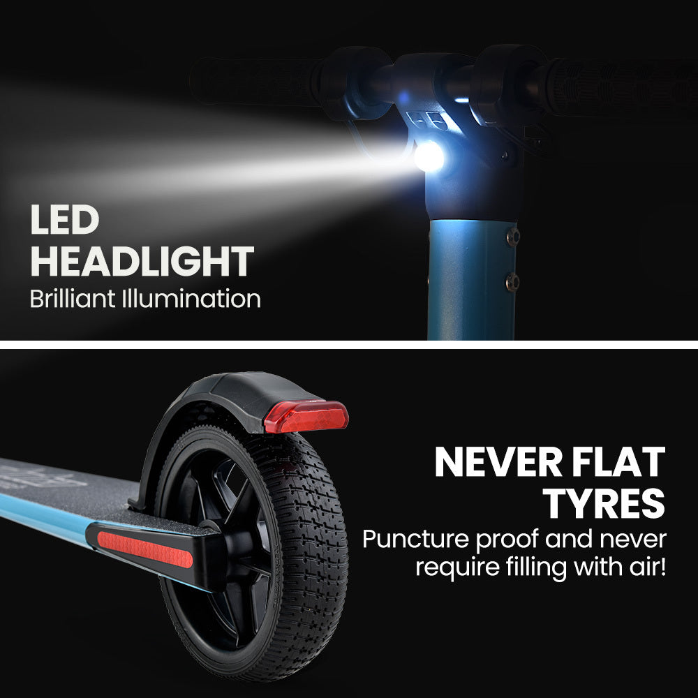 NNEMB Peak 300W 10Ah Electric Scooter-Suspension-for Adults or Teens-Blue-3