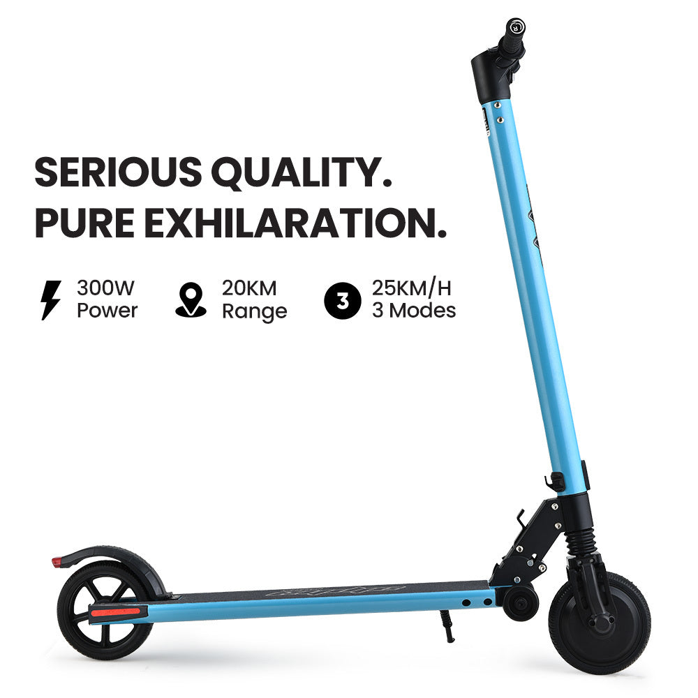 NNEMB Peak 300W 10Ah Electric Scooter-Suspension-for Adults or Teens-Blue-1