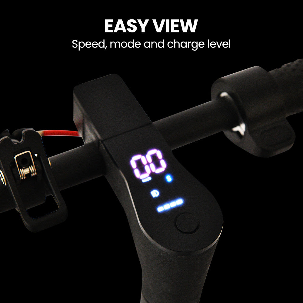 NNEMB Urban 8 Electric Scooter, Suspension, 25km Range, 8.5-Inch Wheels, Brushless Motor, Motorised Commuter eScooter for Adults, Grey-2