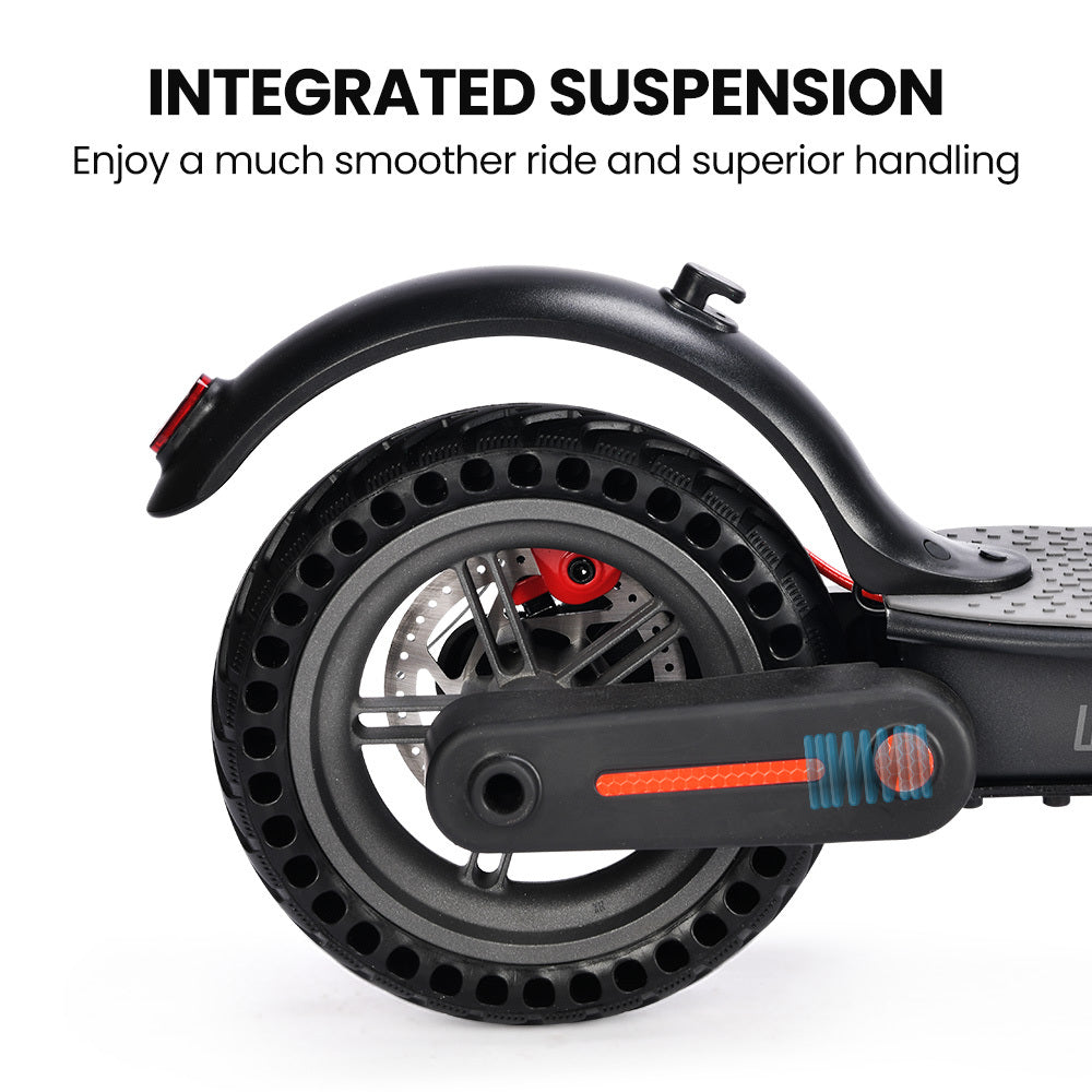 NNEMB Urban 8 Electric Scooter, Suspension, 25km Range, 8.5-Inch Wheels, Brushless Motor, Motorised Commuter eScooter for Adults, Black-3