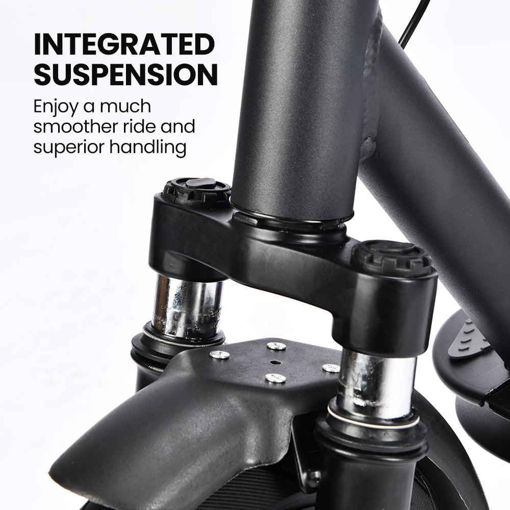 NNEMB Urban 10 Electric Scooter, 35km/h, Suspension, 35km Range, 10-Inch Wheels, Brushless Motor, Free APP, Motorised Commuter eScooter for Adults, Black-3