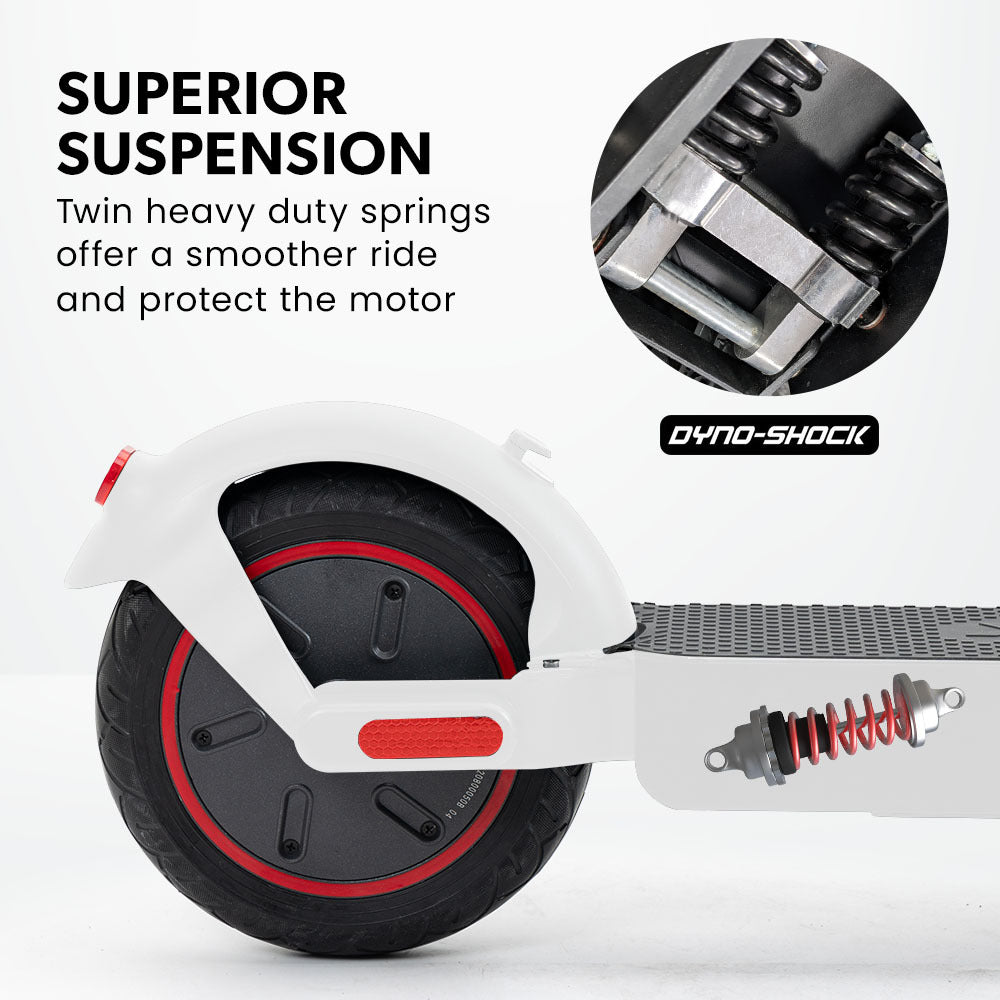 NNEMB Synergy 7 MkII Electric Scooter 500W 15Ah-Motorised eScooter for Adults-White-3