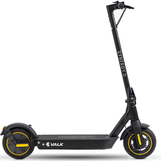 NNEMB Synergy 7 MkII Electric Scooter 500W 15Ah-Motorised eScooter for Adults-Black/Yellow-0