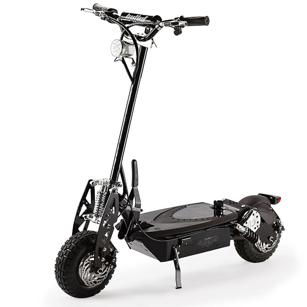 NNEMB Black 48V 1000W Turbo w/ LED Folding Electric Scooter For Adults-Stealth 1-6-0