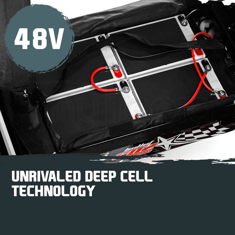 NNEMB Black/Red 48V 1000W Turbo w/ LED Folding Electric Scooter For Adults-RPZ1600-2