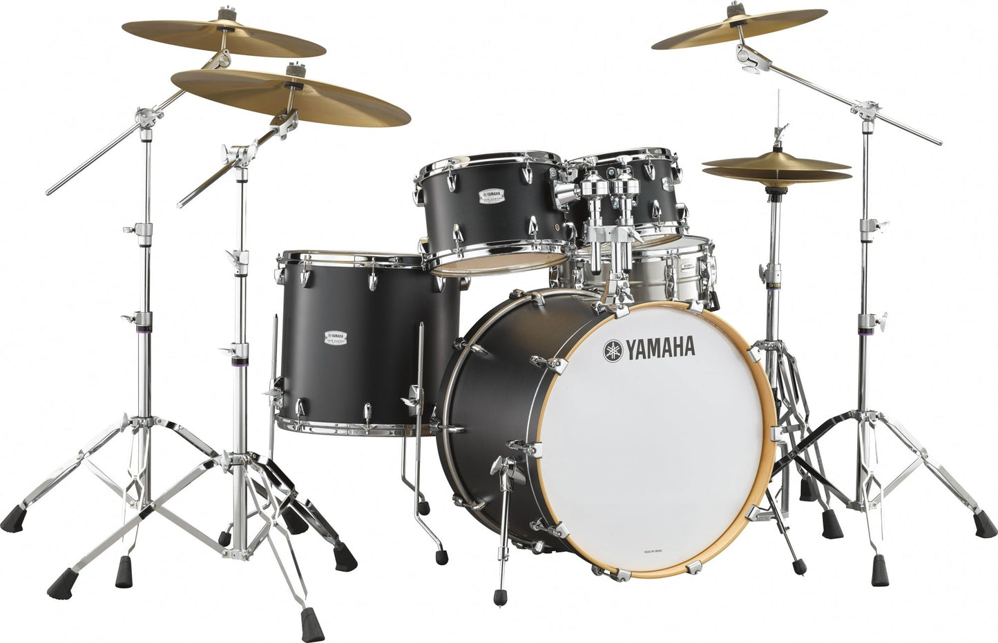 Yamaha Tour Custom Standard Drum Kit (Licorice Satin)