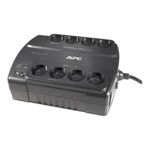 APC Back Up UPS, 550VA, 230V, 330W, 8 x Power Sockets, Wall Mountable,