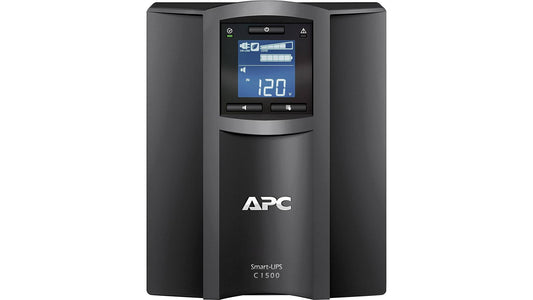 APC SMC1500IC Smart UPS 1500VA with Smartconnect, LCD, Tower, 2 Year
