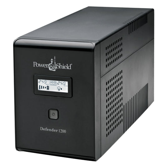 POWERSHIELD Defender 1200VA / 720W Line Interactive UPS with AVR,