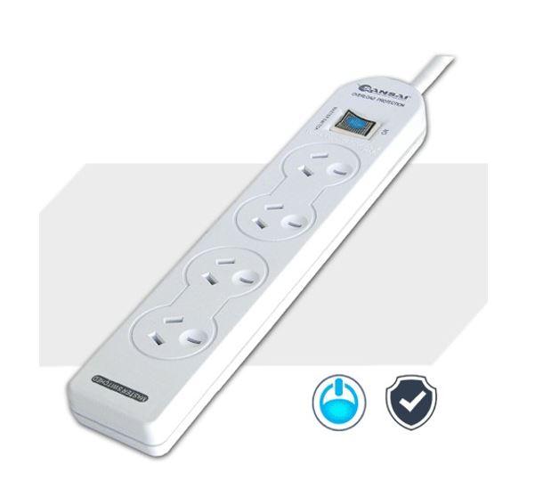 GENERIC 4 Way Basic Powerboard (131P) with Master Switch