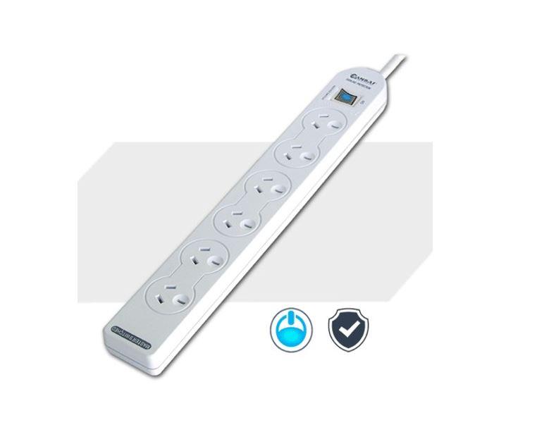 GENERIC 6-Way Power Board (137P) with Master Switch