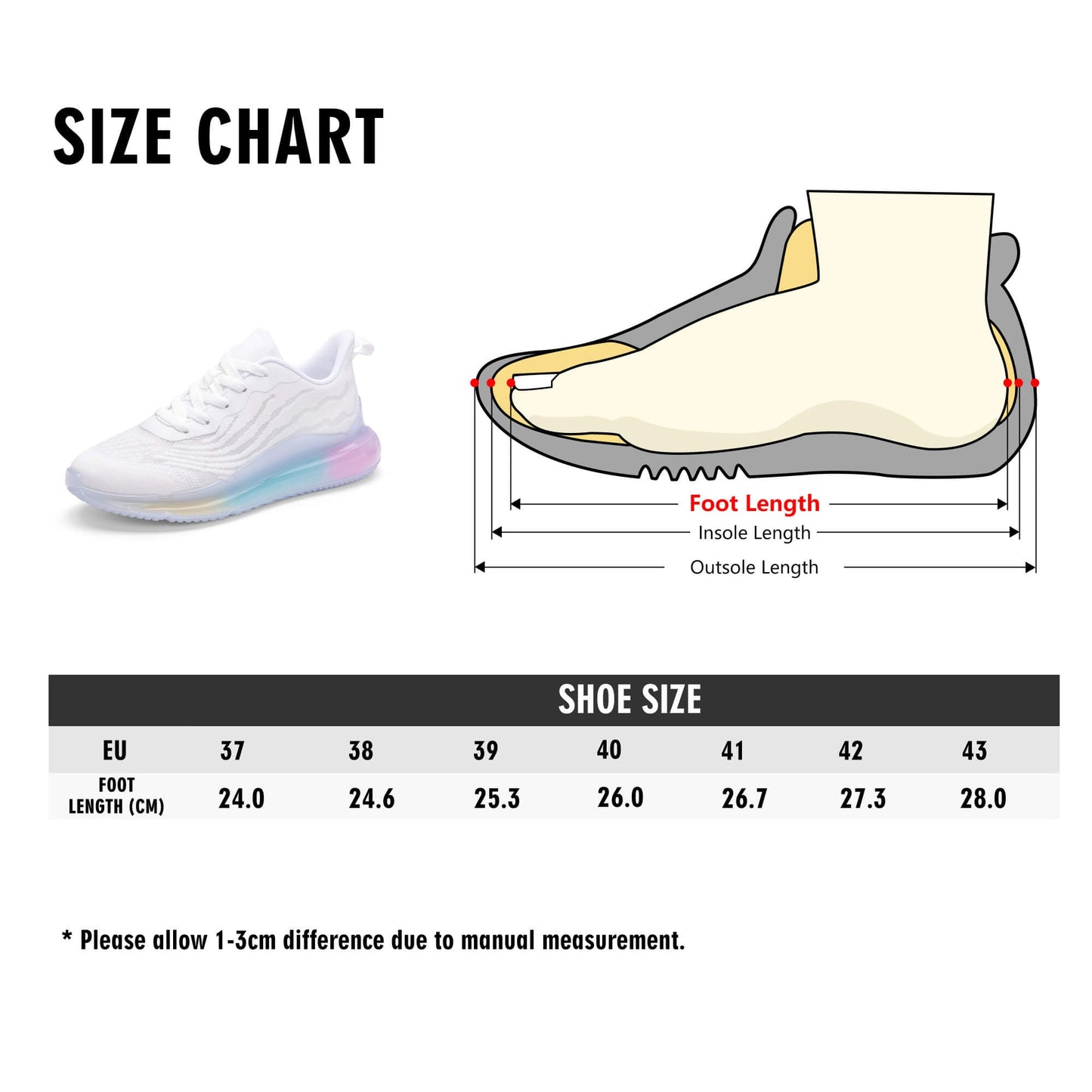 I FOUND THEM IN THERE III Unisex Pastel Translucent Air Sole Running