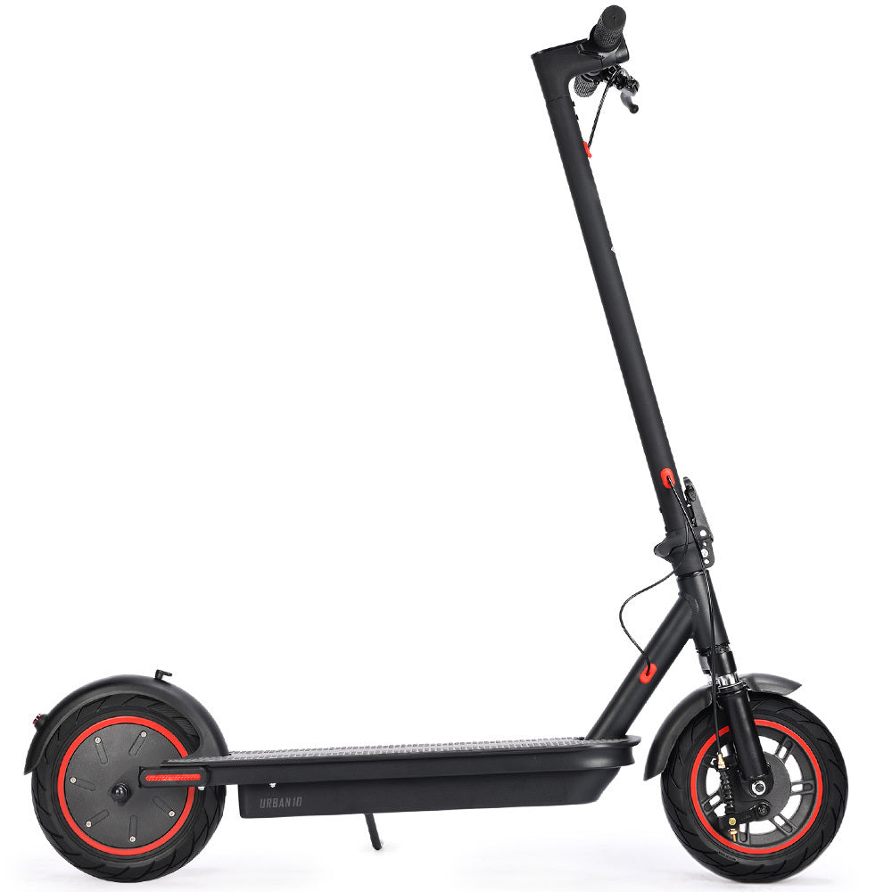 NNEDSZ ALPHA Urban 10 Electric Scooter, 35km/h, Suspension, 35km Range, 10-Inch Wheels, Brushless Motor, Free APP, Motorised Commuter eScooter for Adults, Black-0