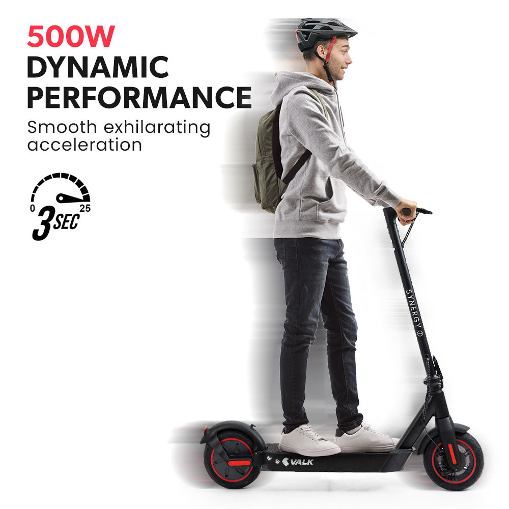 NNEDSZ VALK Synergy 7 MkII 500W Electric Scooter 37V 15Ah Battery Foldable E-Scooter Adult Ride On-1
