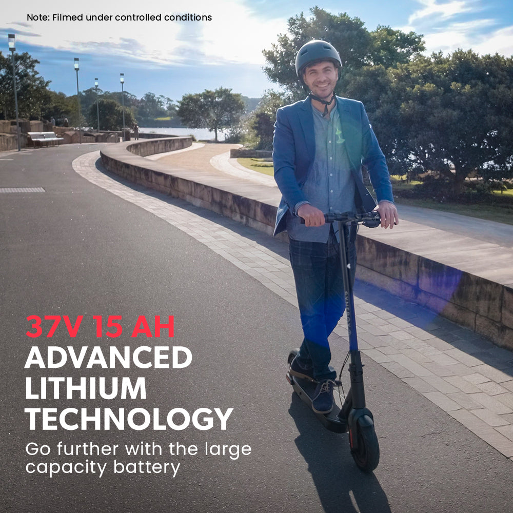 NNEDSZ VALK Synergy 7 MkII 500W Electric Scooter 37V 15Ah Battery Foldable E-Scooter Adult Ride On-2