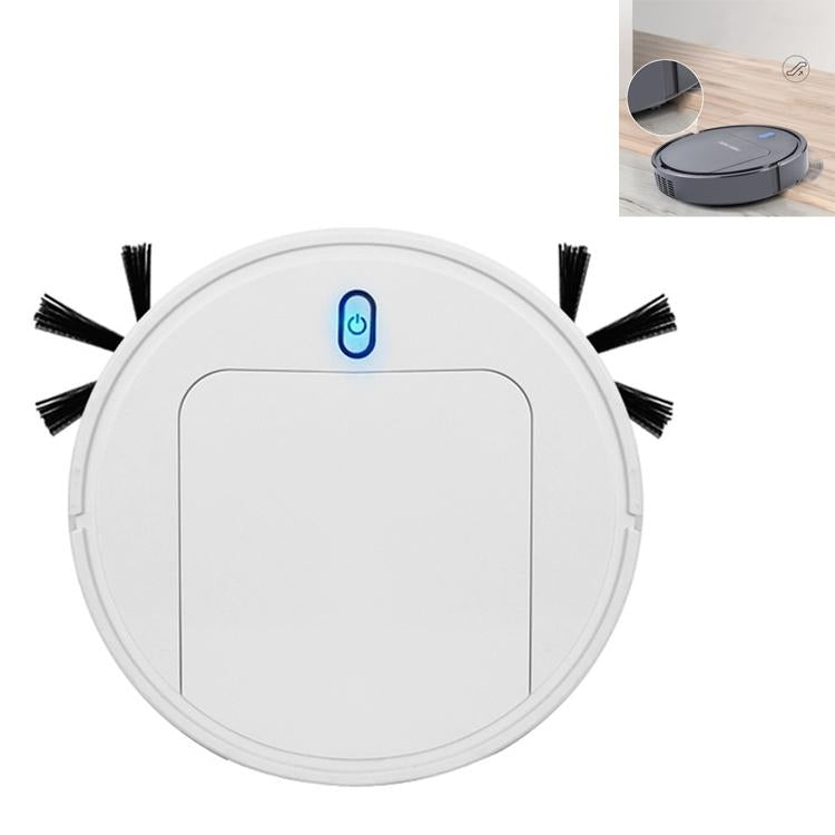 Smart Mini Sweeping Robot - Automatic Home Cleaning - White-1