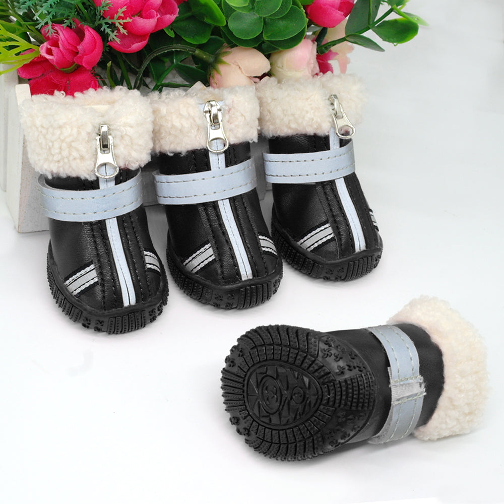 Warm Pet Dog Shoes Winter Waterproof Pet Dog Boots