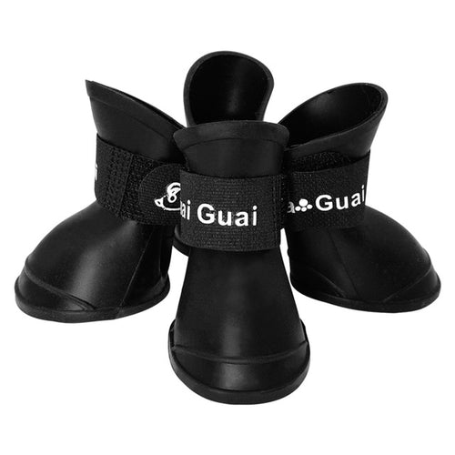 Waterproof Dog Shoes No Slip Rain Boots Outdoor