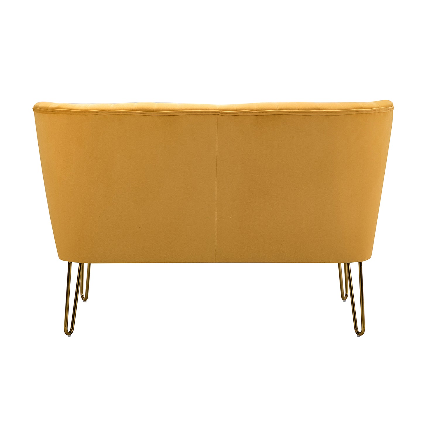 Eloisa 45"Loveseat-MUSTARD