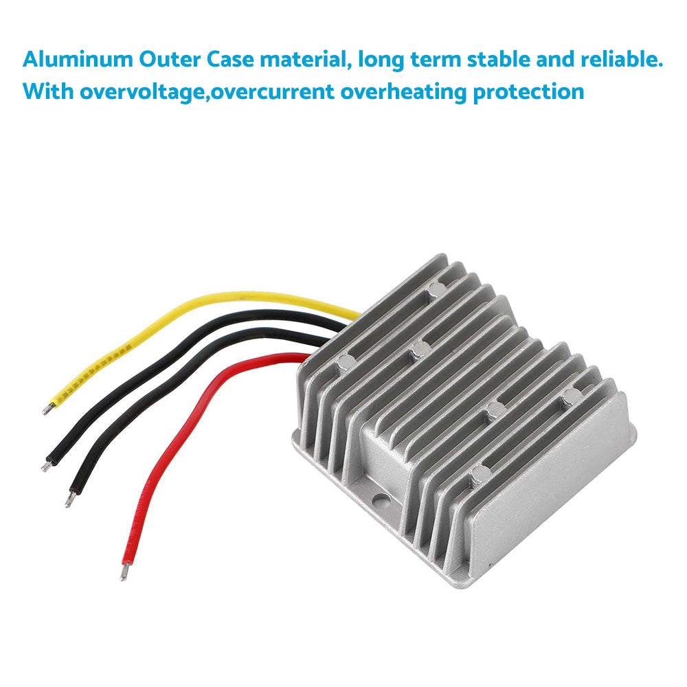 DC or DC Power Supply Converter Regulator 12V Step Up to 13.8V 18A 248W Waterproof-1