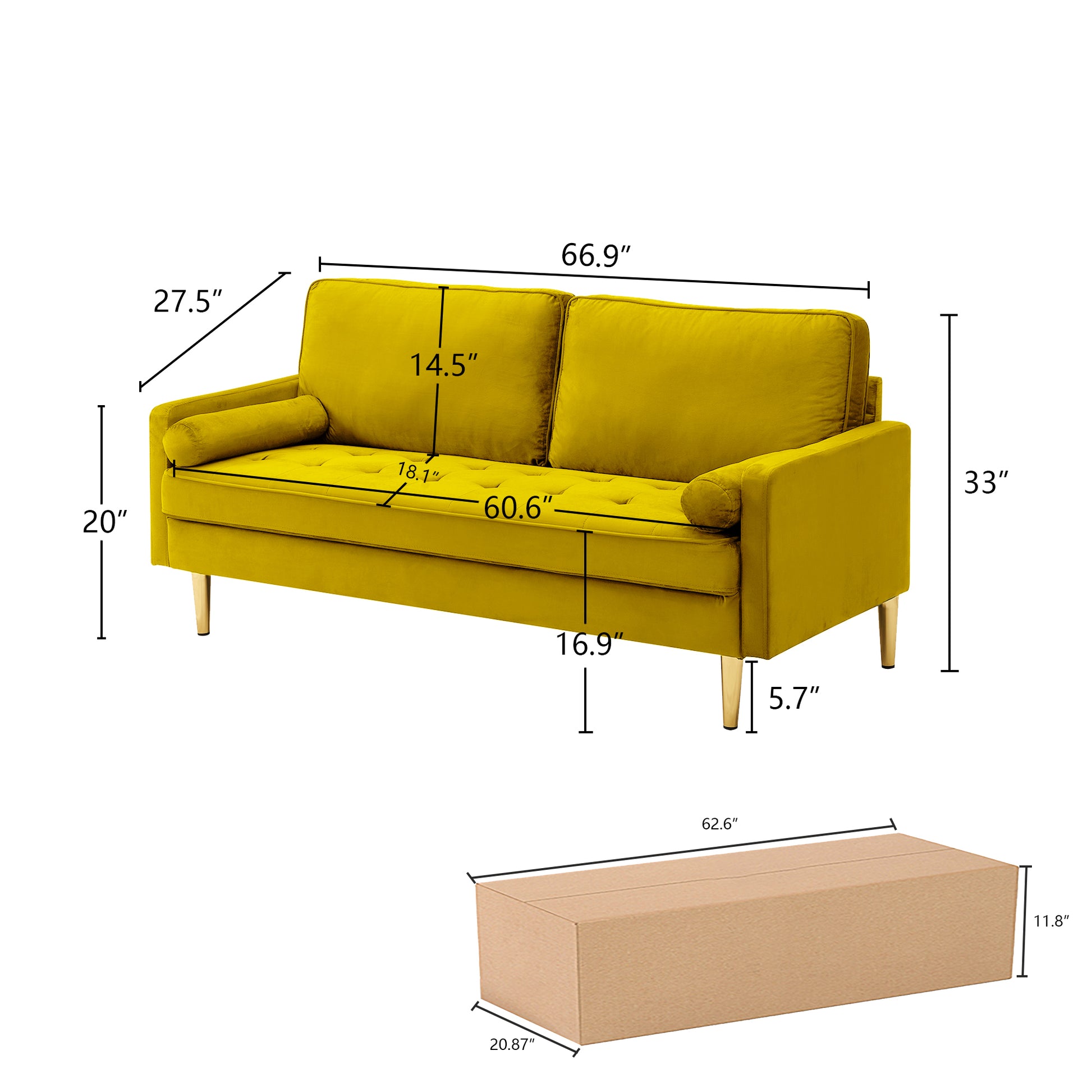 Living Room Loveseat sofa...RAEE INDUSTRIES