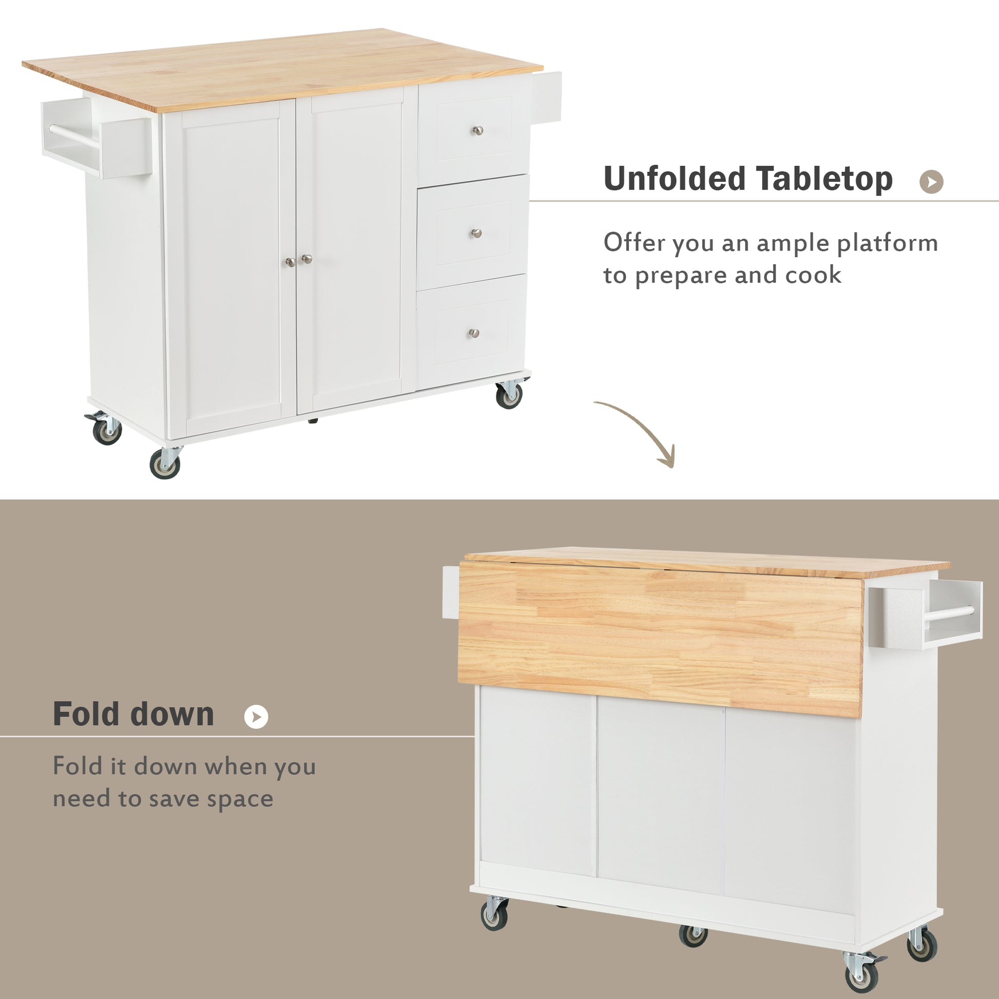 Home Improvement, Mobile Kitchen Cart, Furniture. Raee-Industries.