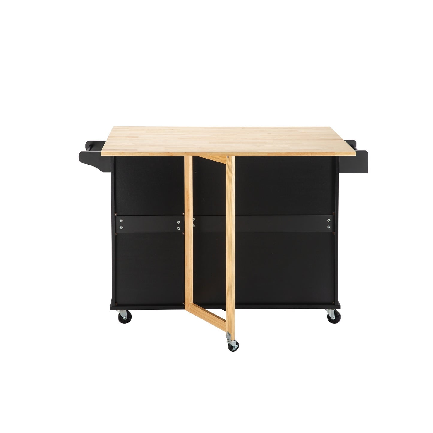 Portable kitchen island with storage. Raee Industries