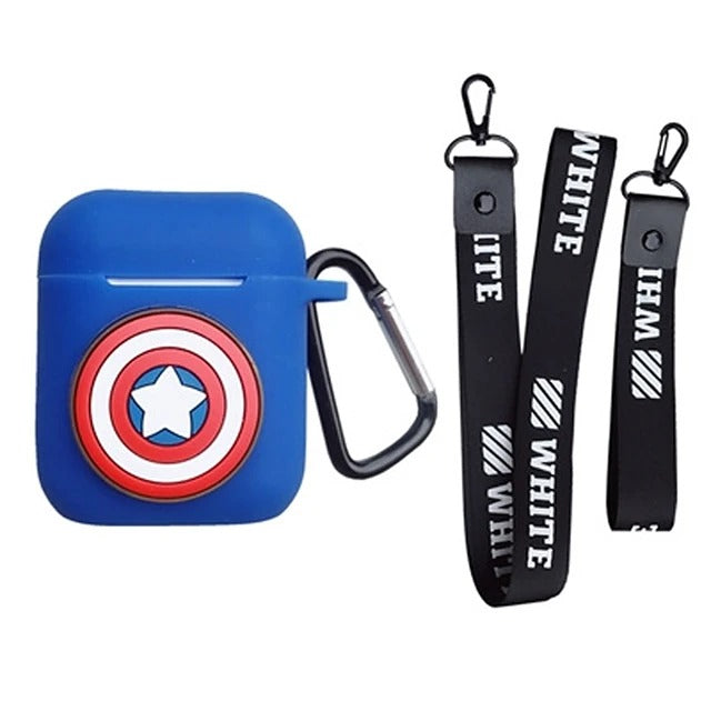 Spiderman AirPods Captain America AirPods Pro Headphone Case