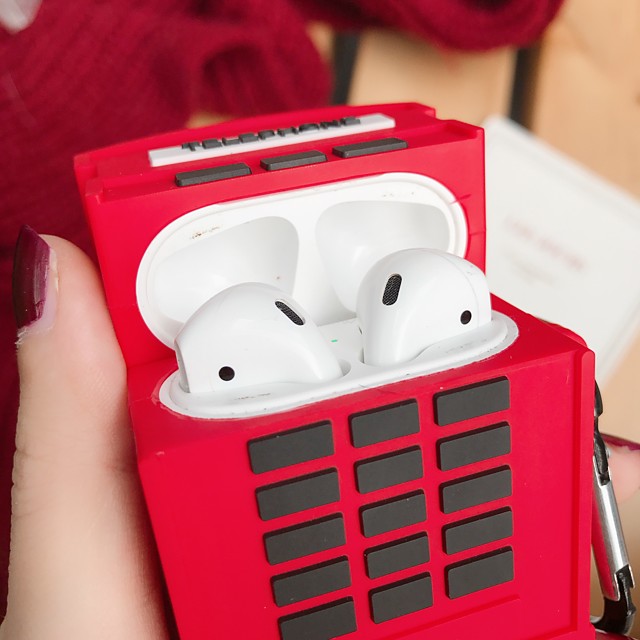 London Red Telephone Box AirPods Case