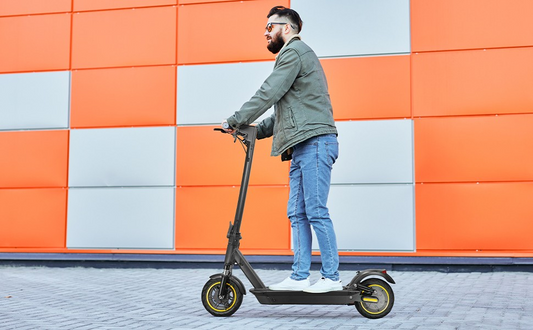 VoltStrider™ DMAXX – 10" App-Connected Electric Scooter (350W,