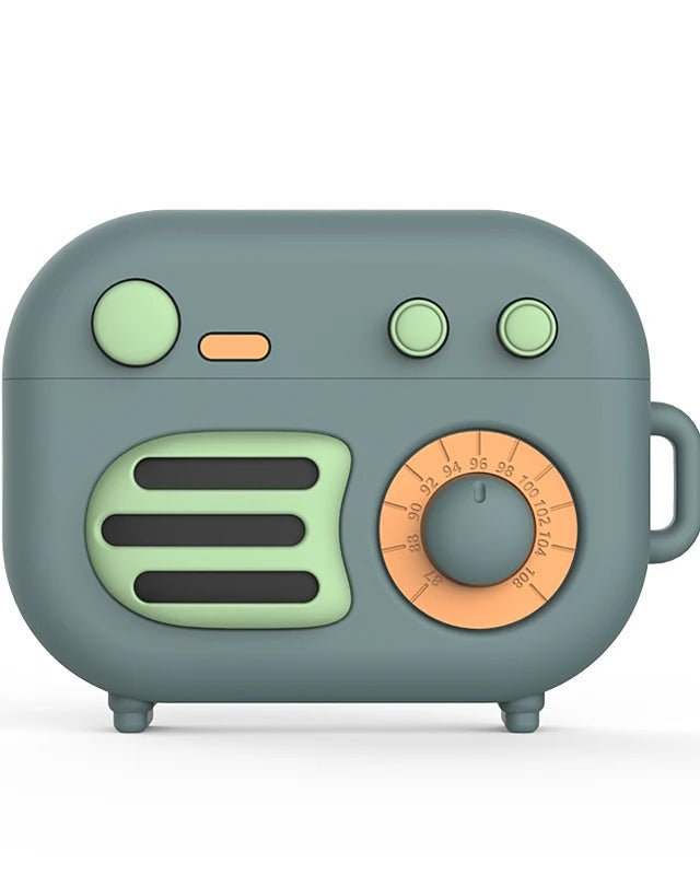 Phonograph AirPods Case Gramophone Headphone Case Soft