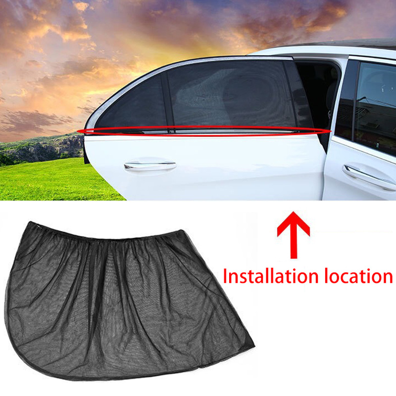 Universal Car Side Windows Privacy Mesh Covers (4PCS)