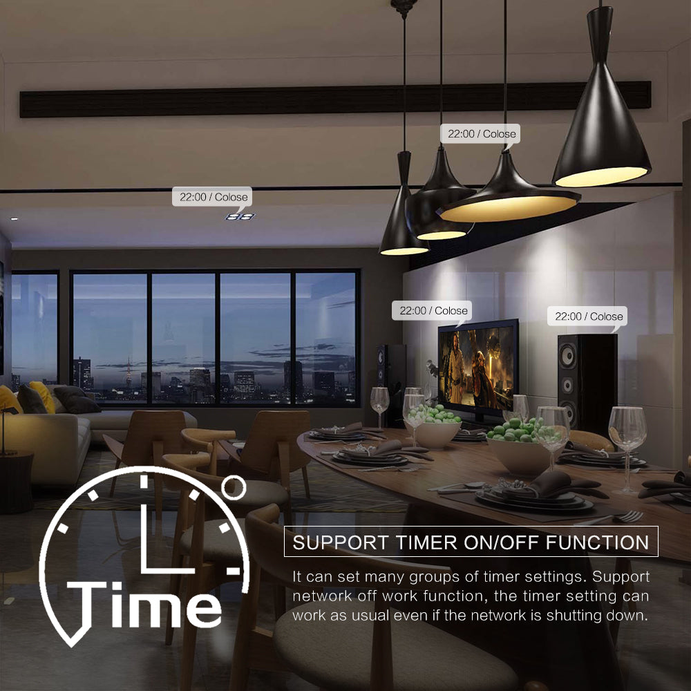 Smart Light Dimmer Touch Control WiFi Switch