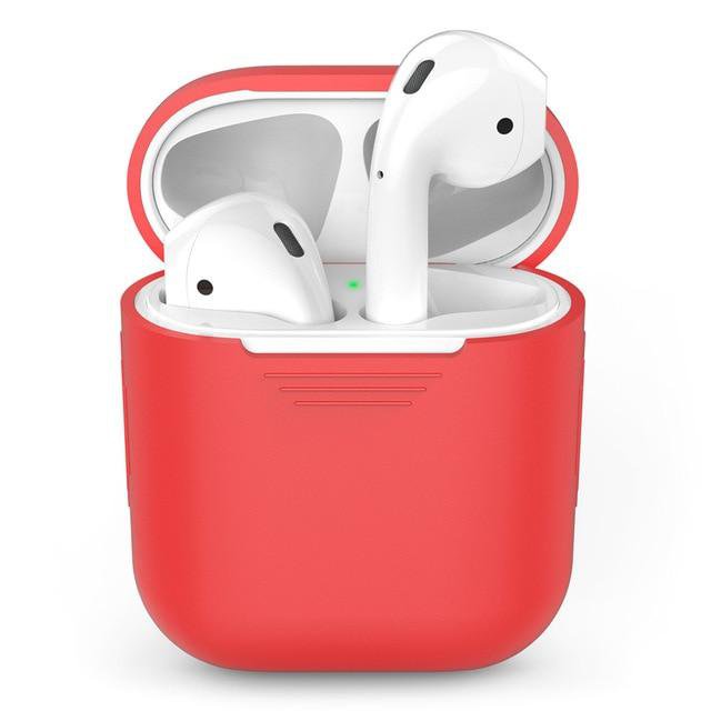 Ultra-thin Color Silicone AirPods Case