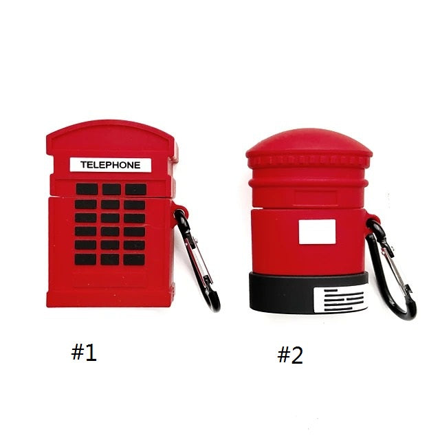 London Red Telephone Box AirPods Case