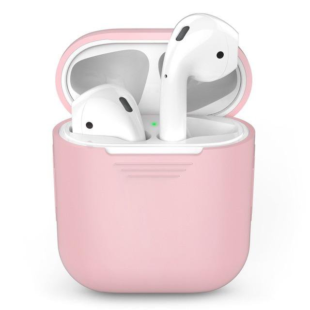 Ultra-thin Color Silicone AirPods Case