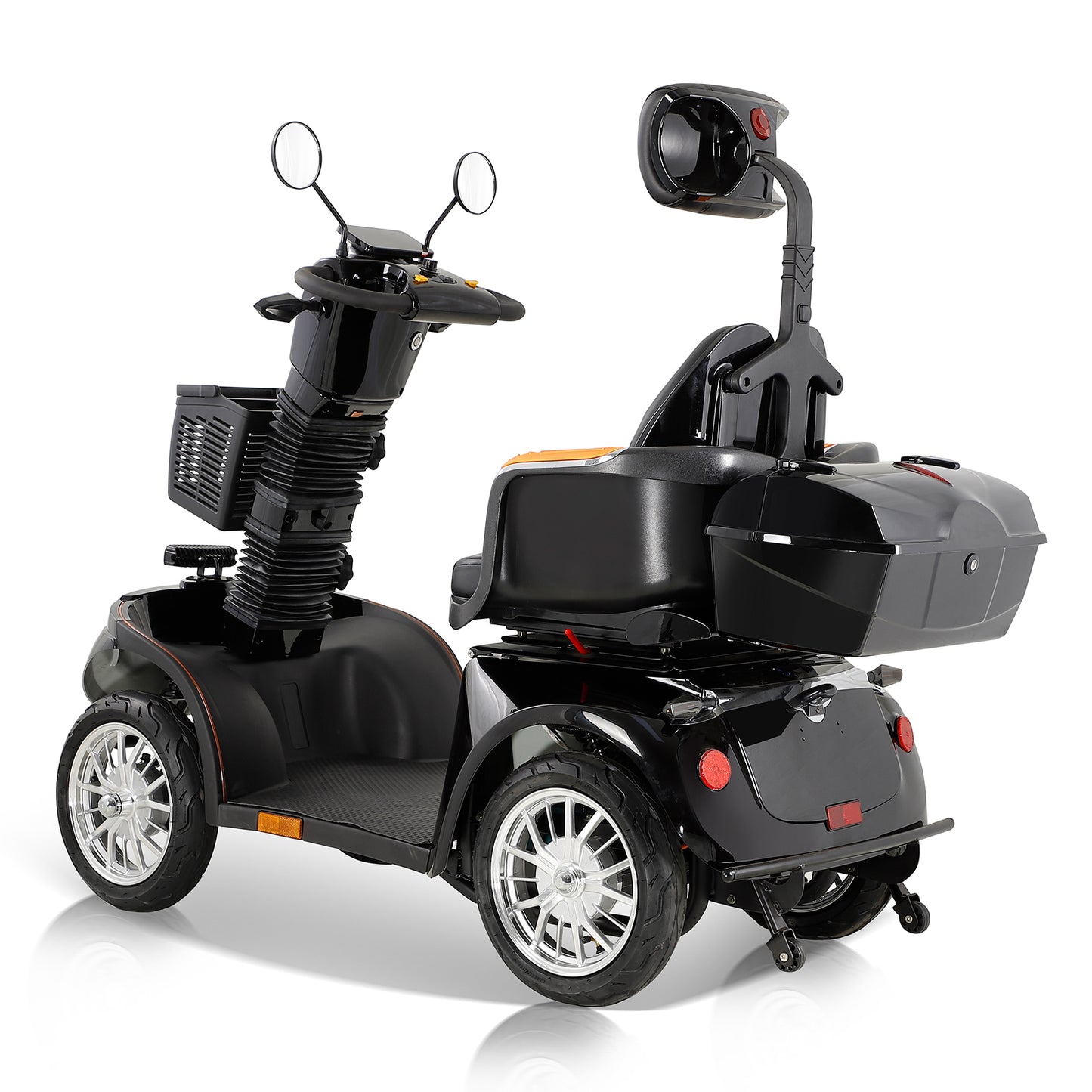 Heavy Duty 4 Wheel Mobility Scooters for Seniors & Adults 500lbs Capacity