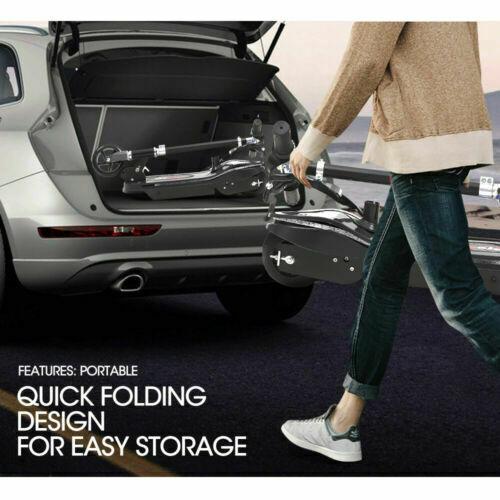 Monvelo Folding Electric Scooter LED Portable Commuter Adults Kids