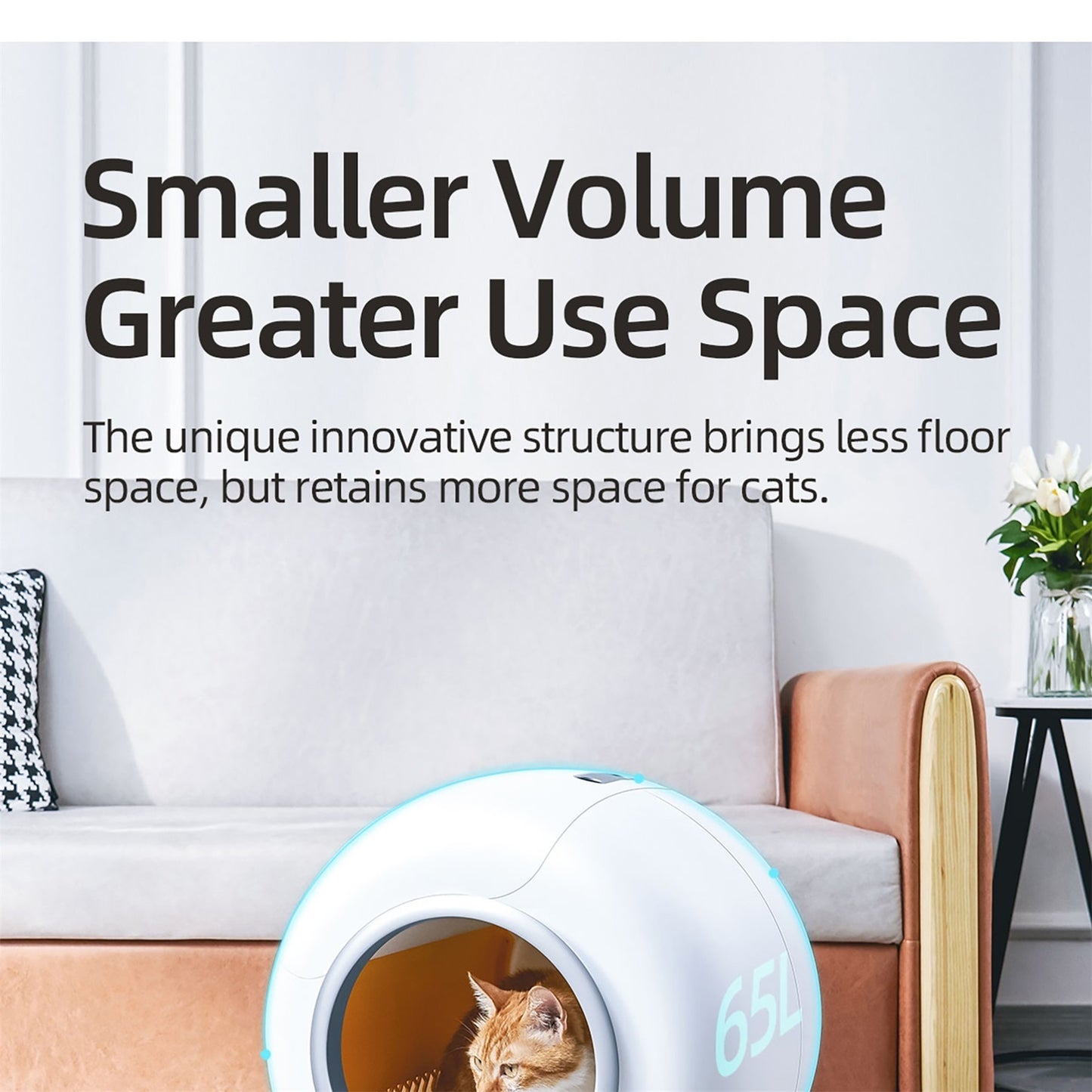 Smart Cat Litter Box Cat Litter Box Self-cleaning