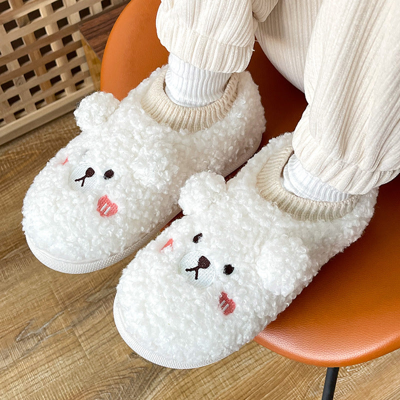 Non Slip Cartoon Cute Plush Slippers. Raee-Industries.