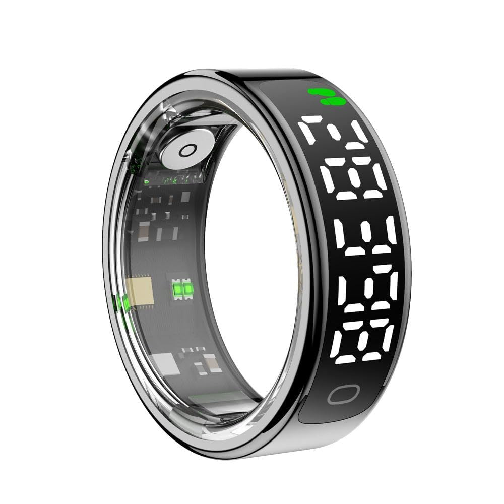 Smart Health Ring - Radiant Silver-13-22.3 mm