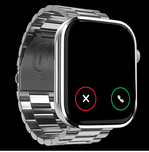 Raee Industries SILVER Long Battery Life 33mm Smartwatch