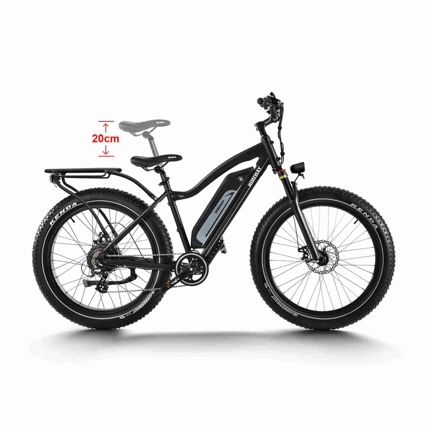 Himiway Cruiser D3 - All Terrain E-Bike 17.5 Ah