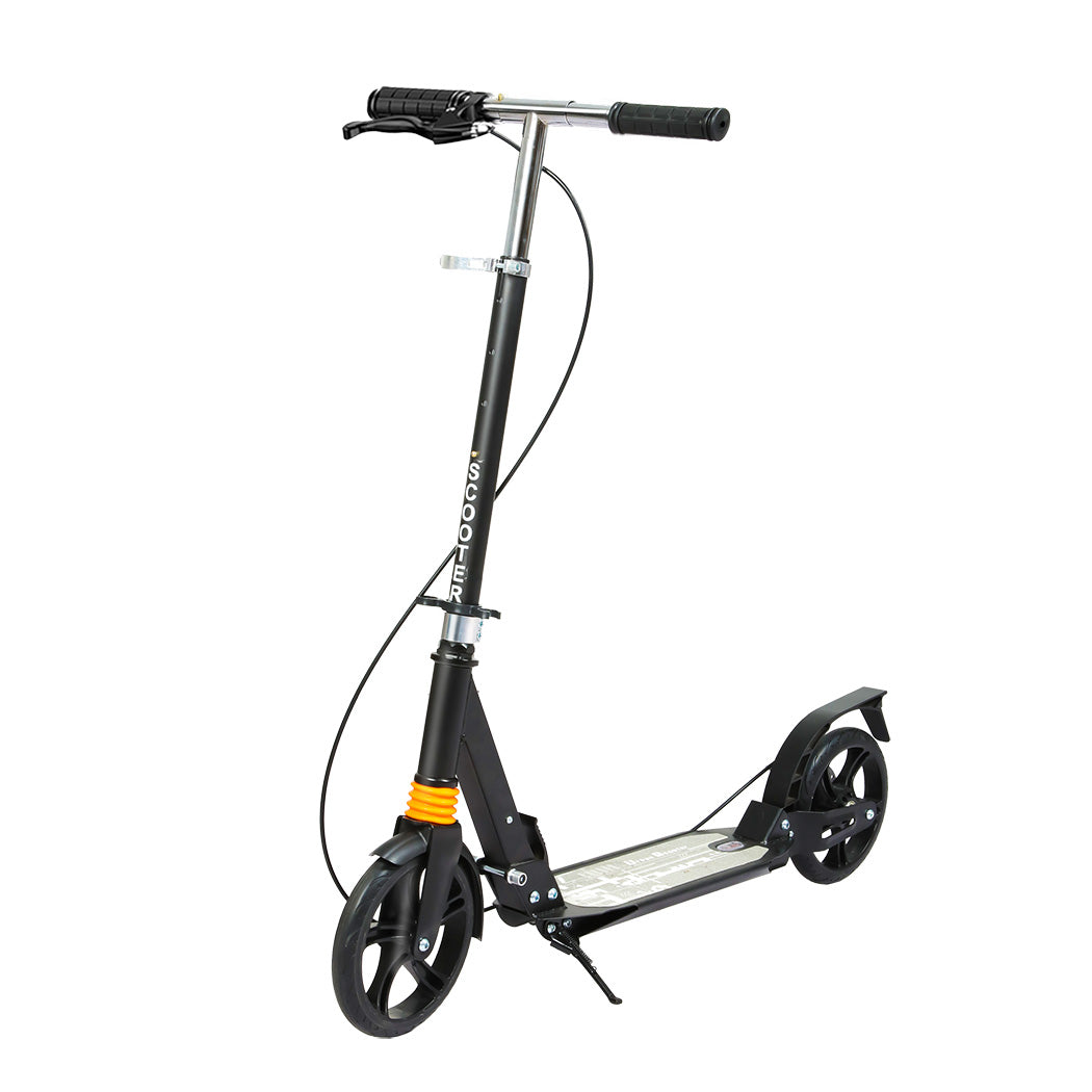 MONVELO Adult Commuter Foldable Scooter Black-0