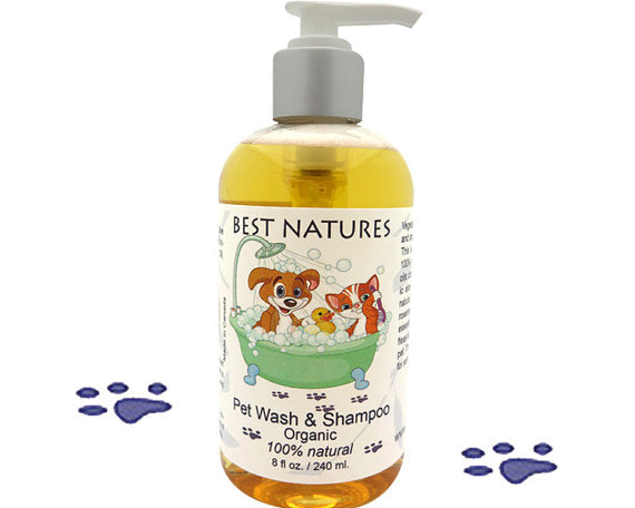 Organic Pet Wash and Shampoo for our Furry Friends