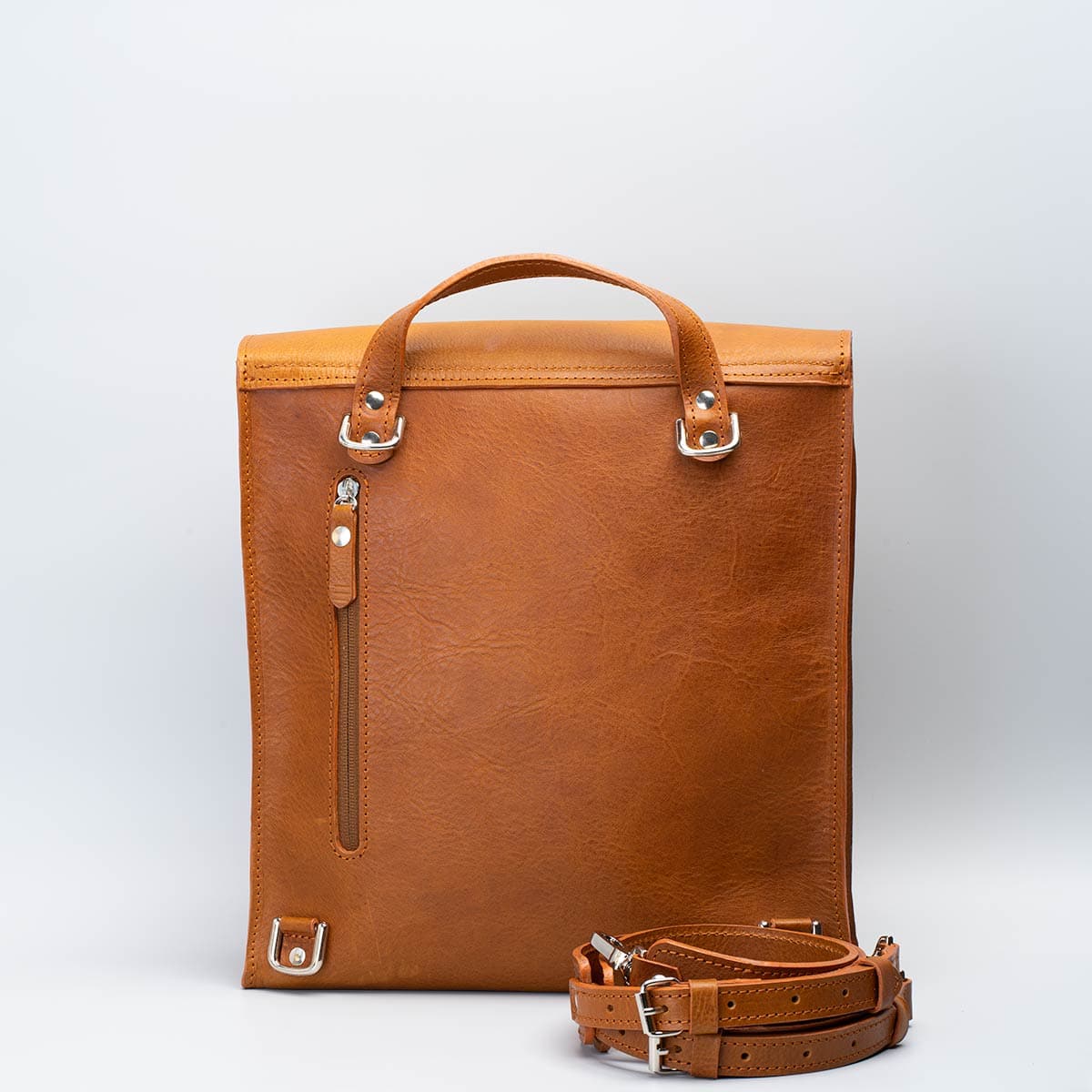 Leather backpack - Fibonacci