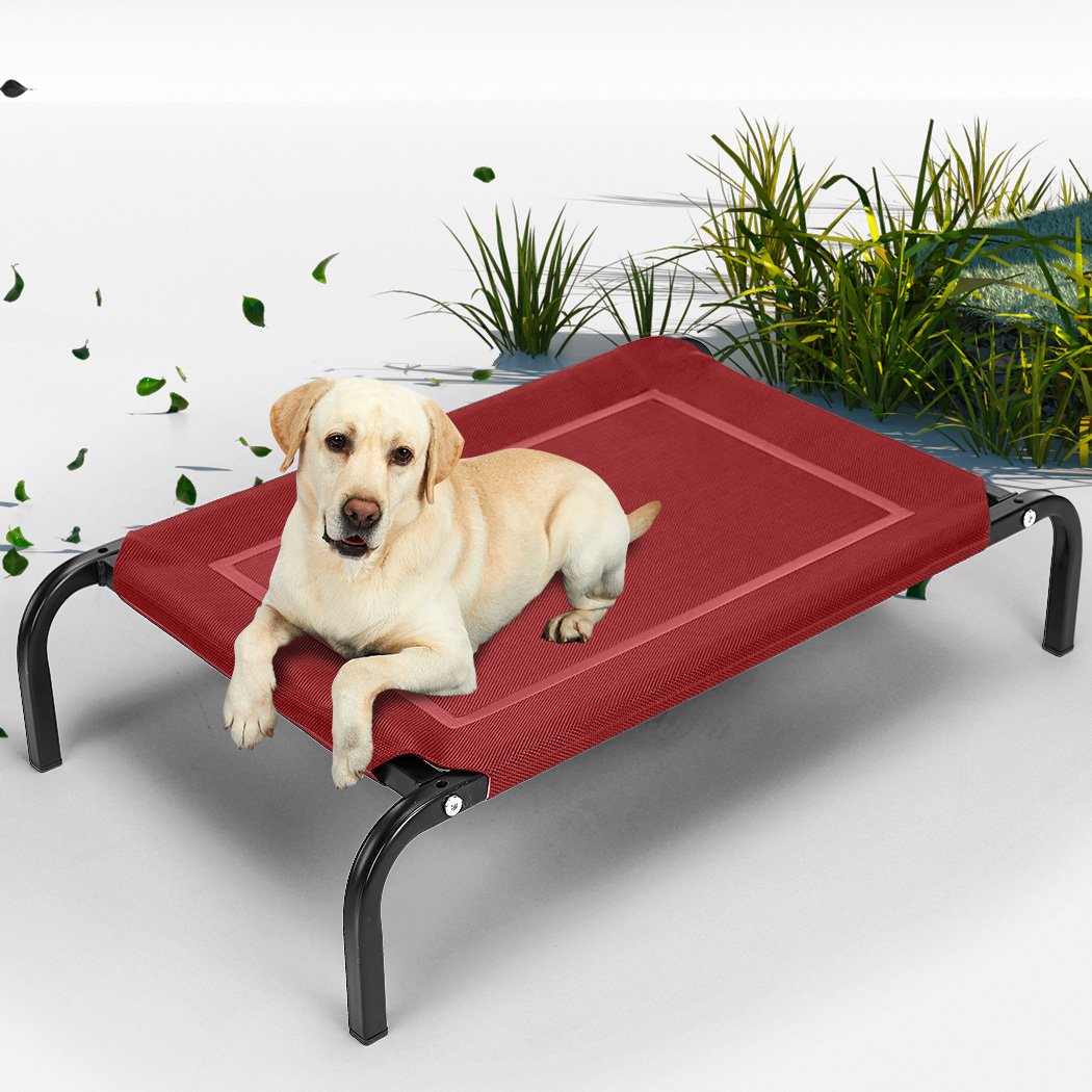 Pet Bed Dog Beds Bedding Sleeping Non-toxic Heavy Trampoline Red XL