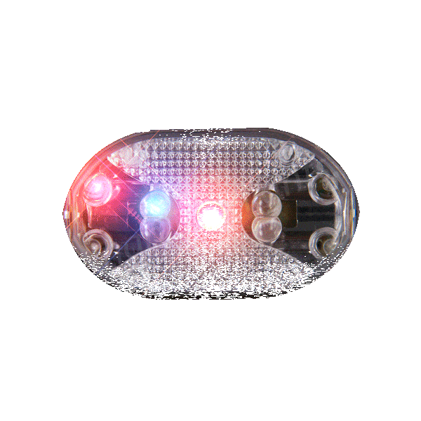 Multicolor LED Bike Light-0